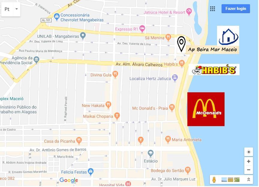 Апартаменты Apartamento Beira Mar Maceio Ll Экстерьер фото